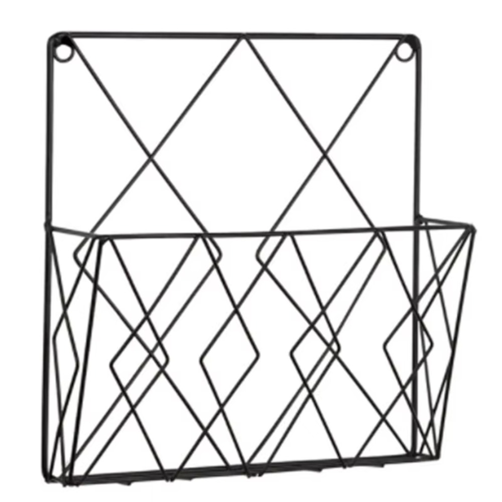 Magazine Holder Rack - 金属製マガジンホルダー壁掛け式シンプルマガジンオーガナイザー大容量多目的収納ボックス