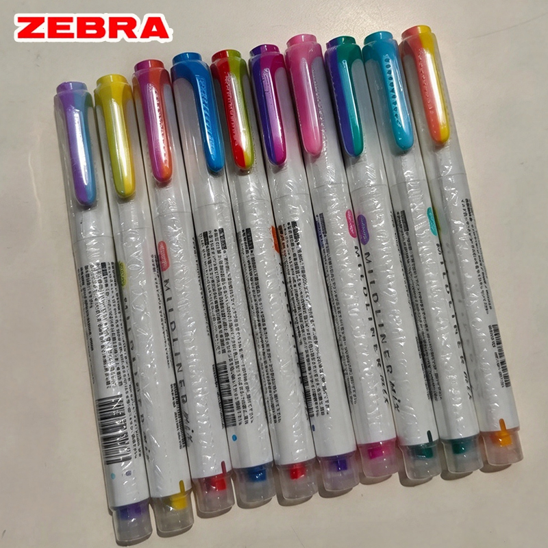 ゼブラ マイルドライナー ミックス ハイライター WKS23 - Zebra Pen Mildliner のレビューと価格