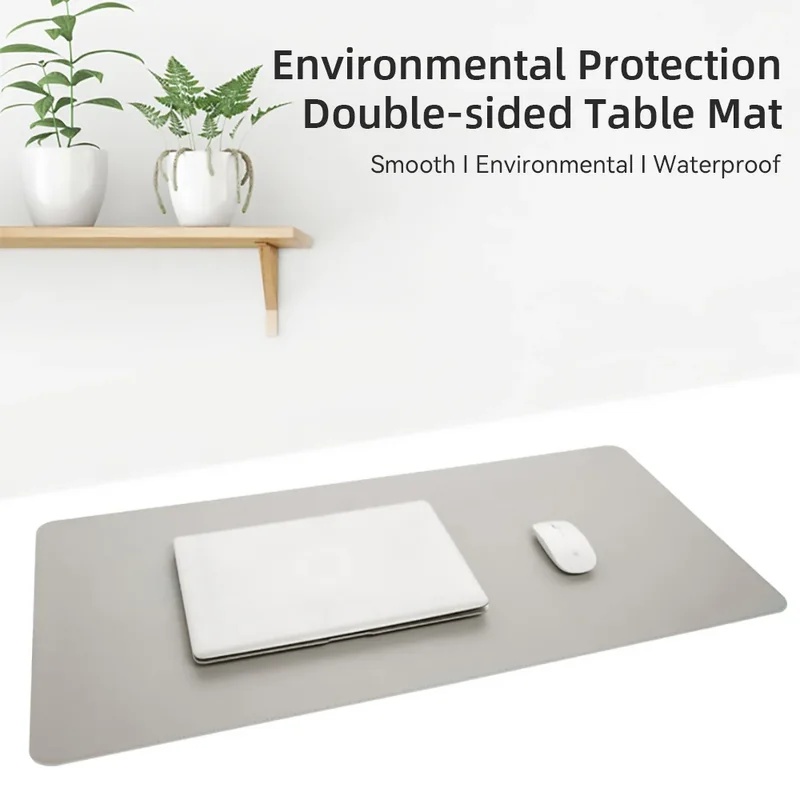 1枚入り、大型サイズ（600×300mm）、オフィス用デスク - Leather Desk Pad のレビューと価格