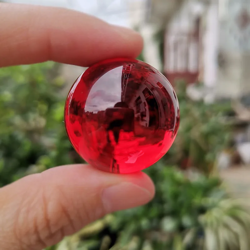30mmのクリスタルボールオーナメント、ガラスレンズ球、ペー - Paper Weight Crystal のレビューと価格