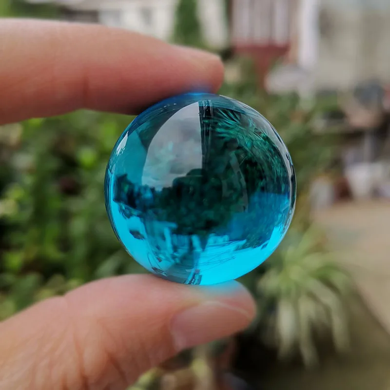 30mmのクリスタルボールオーナメント、ガラスレンズ球、ペー - Paper Weight Crystal のレビューと価格