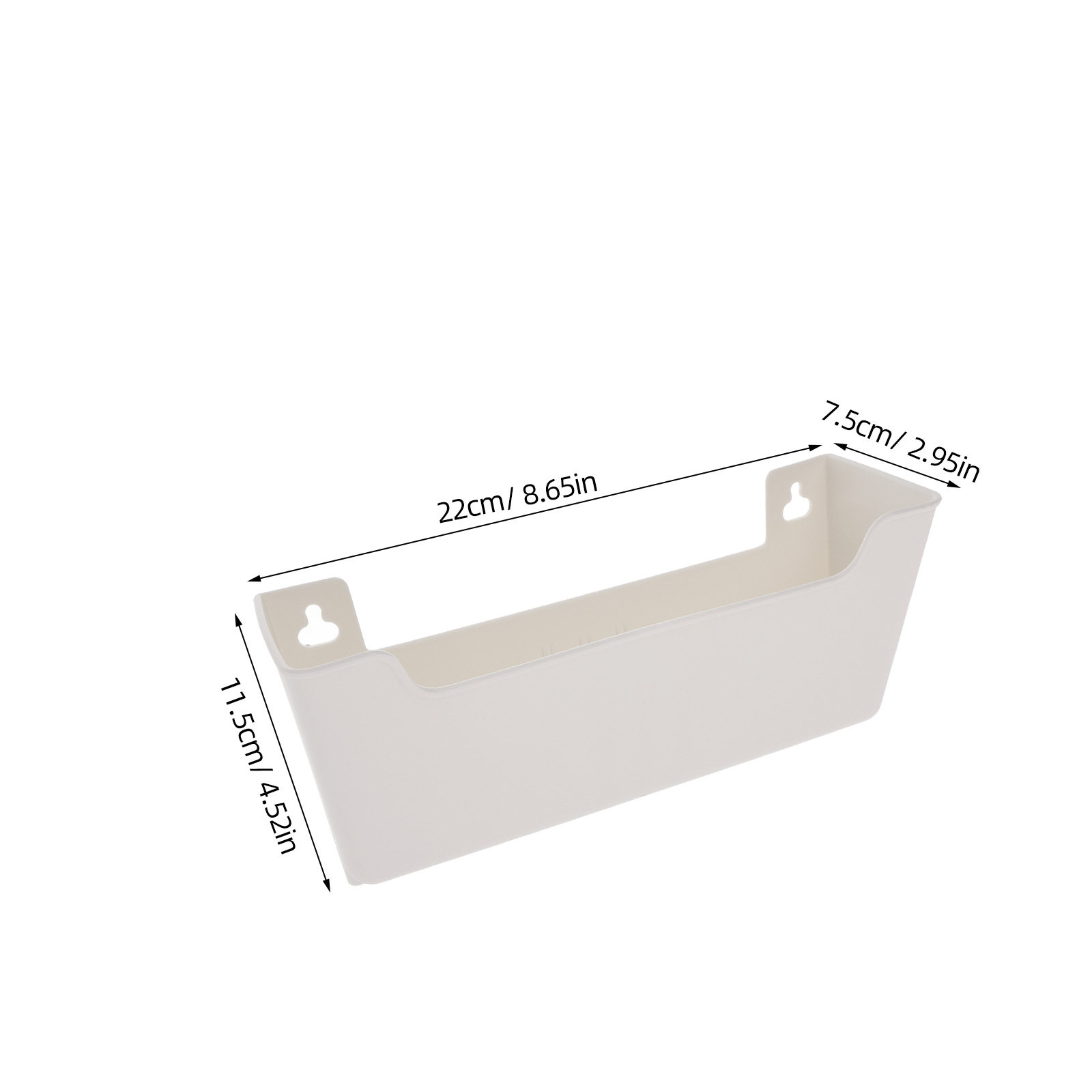 1個入り、壁掛け式ファイルオーガナイザー、透明、壁に取り付け - Magazine Holder Rack のレビューと価格