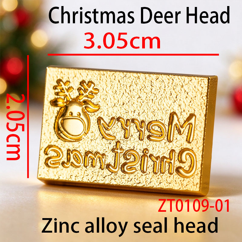 クリスマスワックスシールスタンプシーリングワックスヴィンテー - Wax Seal Stamp Set のレビューと価格