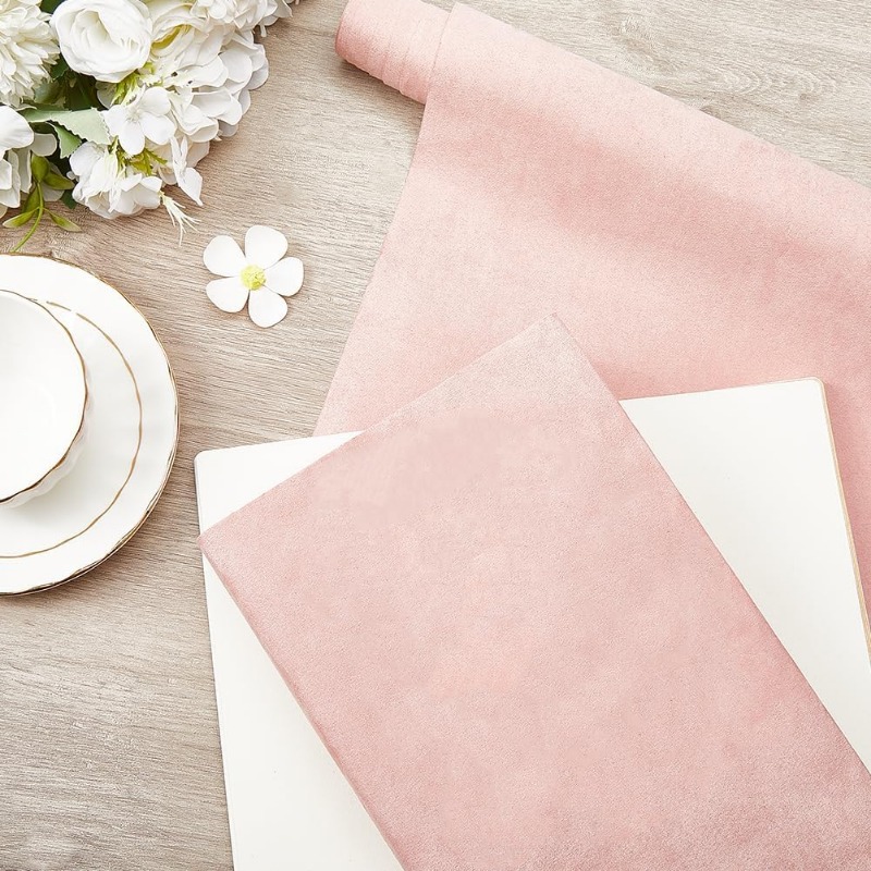 スエード生地表面製本布、紙裏打ち、ブックカバー、アルバムスク - Ink Blotter Paper のレビューと価格